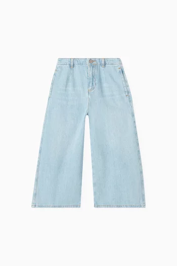 Wide-leg Jeans in Denim