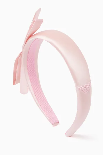Bow Headband in Satin