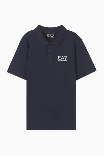 EA7 Polo Shirt in Jersey