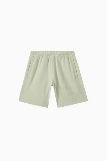 EA7 Train Logo Shorts