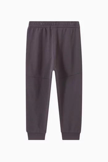 EA7 Train Series Oversize Logo Sweatpants in Cotton