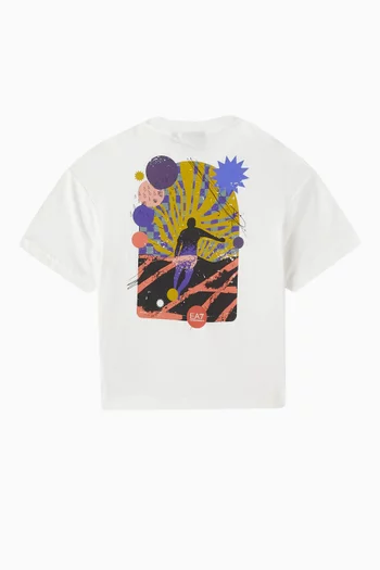Logo T-shirt in Cotton-jersey