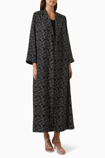 Printed Abaya in Chiffon