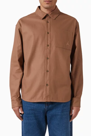 Essentials Button-down Shirt in Cotton