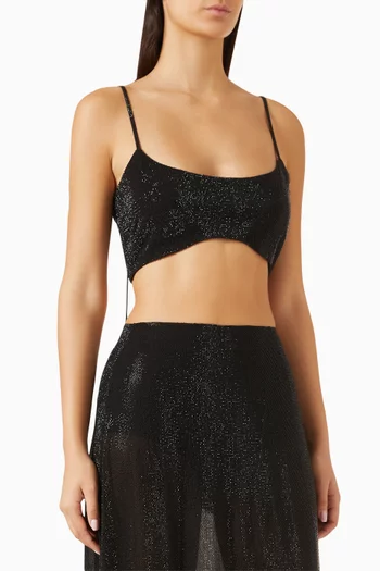 Polis Hotfix Crop Top