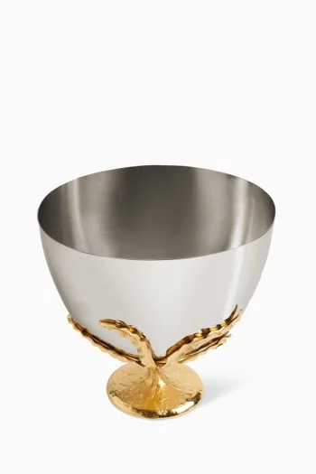Fern Ice Bucket in Stainless Steel