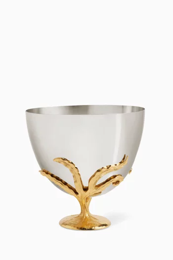 Fern Ice Bucket in Stainless Steel