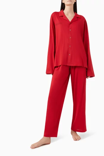 365 Pyjama Top & Pants Set in Organic Cotton