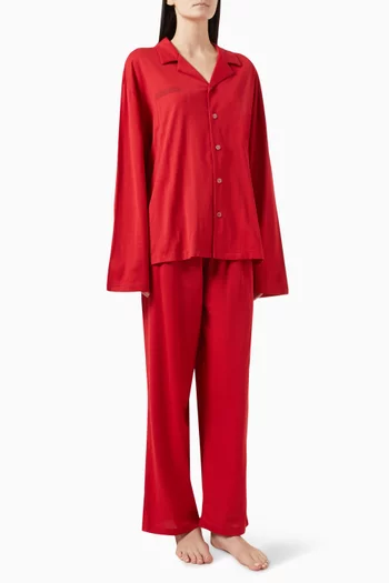 365 Pyjama Top & Pants Set in Organic Cotton