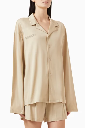 365 Pyjama Top & Shorts Set in Organic Cotton
