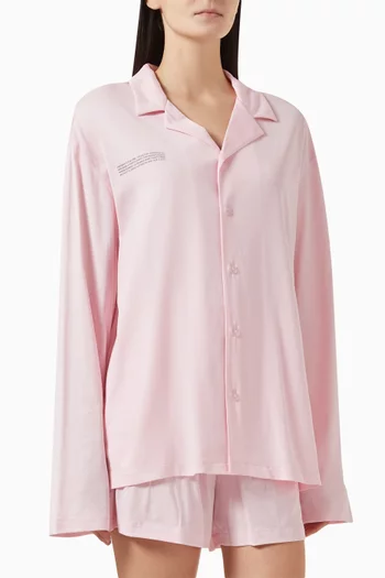 365 Pyjama Top & Shorts Set in Organic Cotton