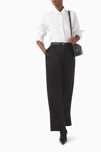 Tuxedo Shirt in Organic-cotton