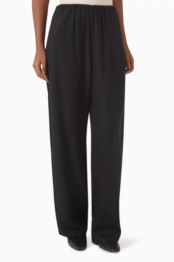 Monogram Flannel Pyjama Pants in Modal