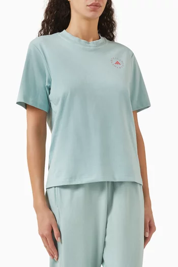 x Stella McCartney T-shirt in Organic Cotton-blend