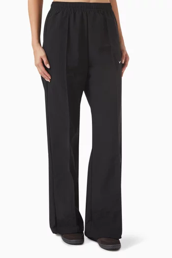 Mid-rise Wide-leg Pants