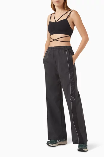 Wide-leg Pants in Nylon