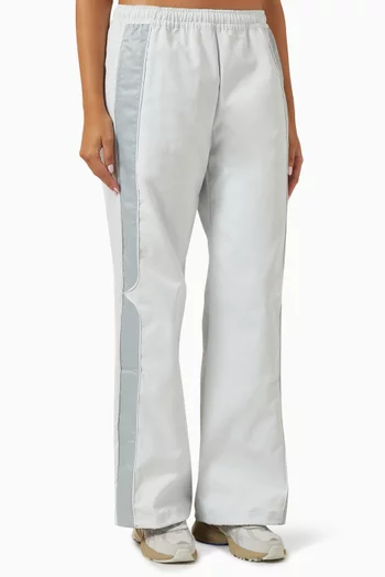 Wide-leg Pants in Nylon