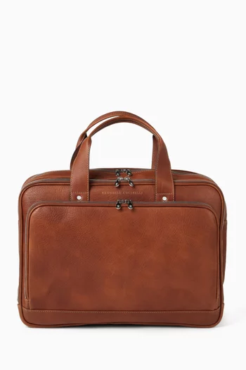 Briefcase in Leather