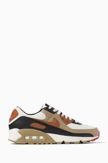 Air Max 90 Sneakers in Mesh & Leather
