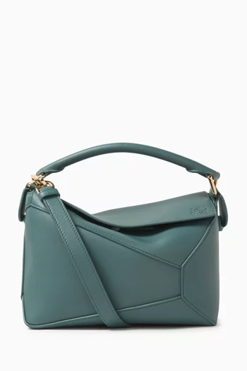 Small Puzzle Edge Bag in Classic Calfskin