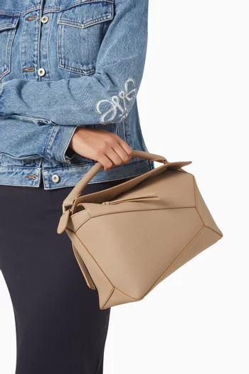 Puzzle Edge Bag in Classic Calfskin