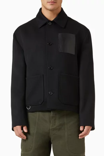 جاكيت وورك وير مزيج صوف