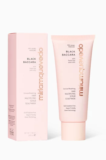 Black Baccara Cellular Breathing Hair Multiplying Scrub Scalp Mask, 200ml