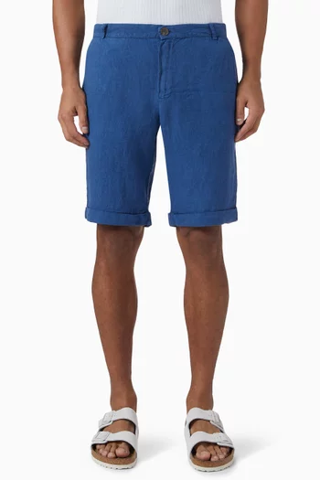 Italian Fit Shorts in Linen