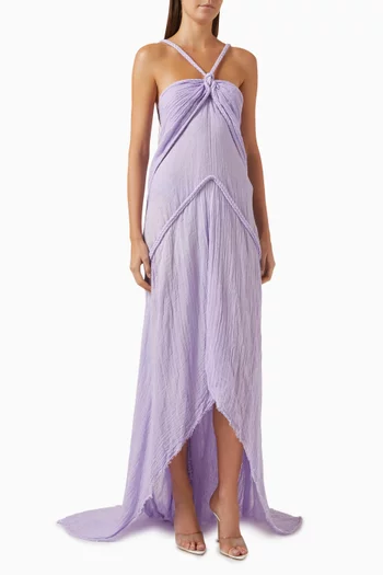 Ilya High-low Dress in Cotton