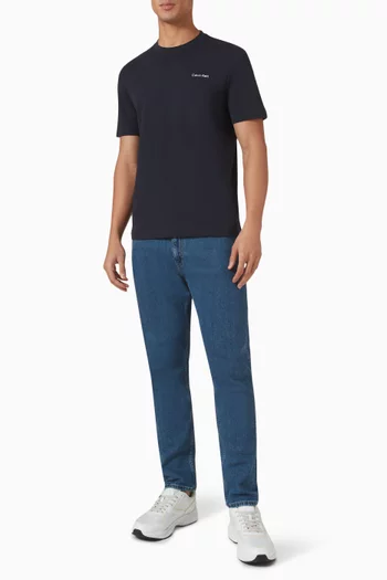 Micro Logo T-shirt in Cotton