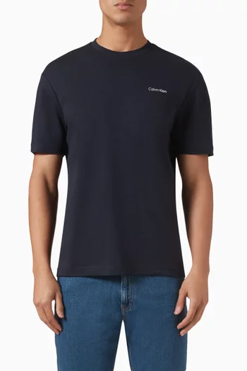 Micro Logo T-shirt in Cotton