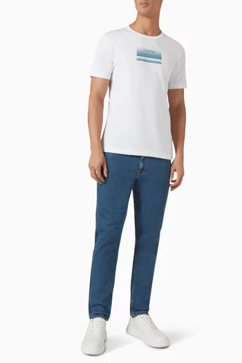 Gradient Logo T-shirt in Cotton