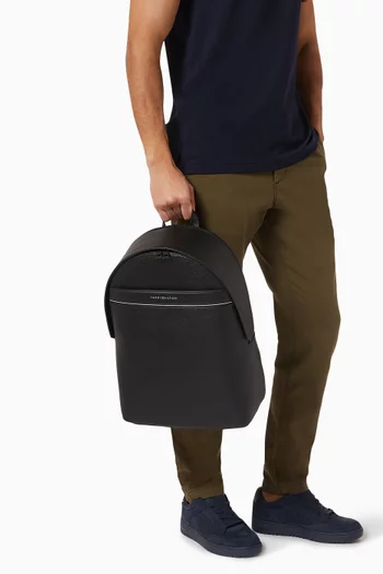 Dome Backpack in Faux Leather