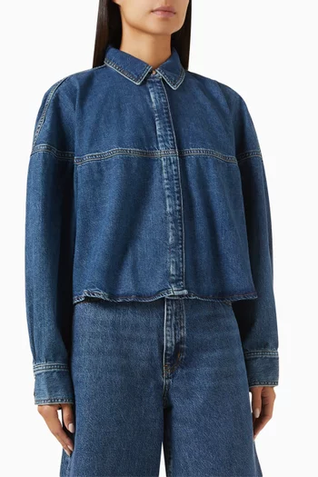 The Bubble Shirt in Denim