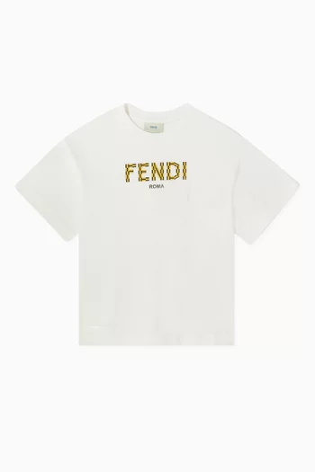 Logo T-shirt in Cotton