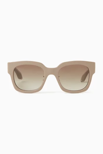 Square Sunglasses in Acetate