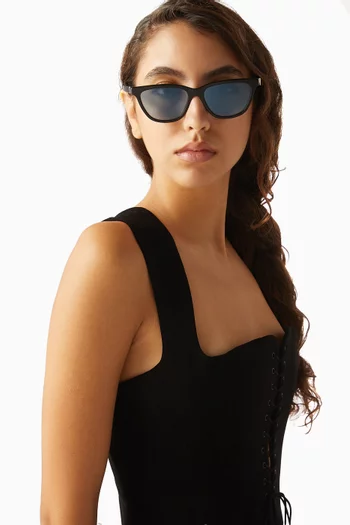 Cat-eye Sunglasses in Acetate