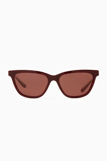 Cat-eye Sunglasses in Acetate
