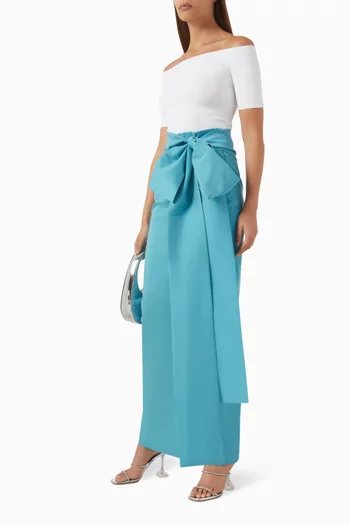 Bernard Maxi Skirt in Taffeta
