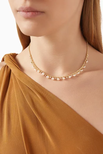 Jemima Necklace in 14kt Gold Vermeil