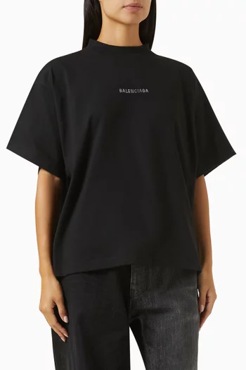 Logo T-shirt in Cotton-jersey