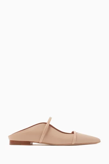 Maureen Mules in Nappa Leather