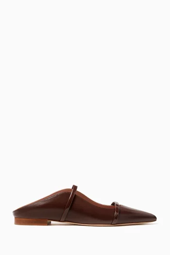 Maureen Mules in Nappa & Patent Leather