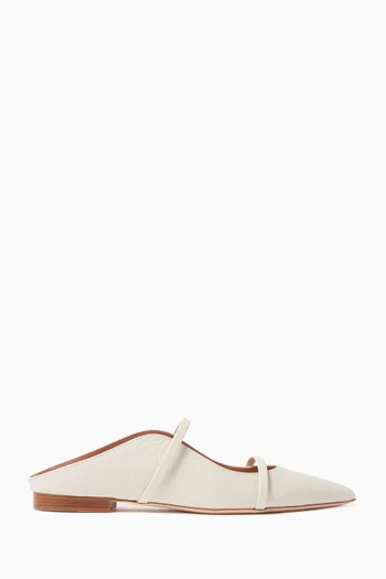 Maureen Flats in Croc-embossed Leather