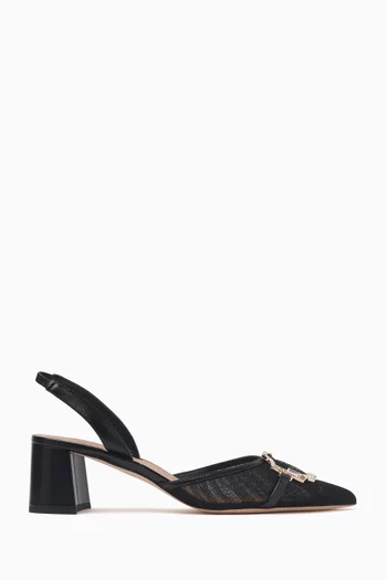Misha 45 Pumps in Tulle