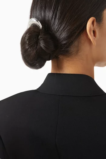 The Frida Hair Pin in Silver-plated Brass