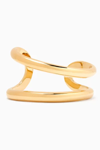 The Maggie Bracelet in 18kt Gold-plated Brass
