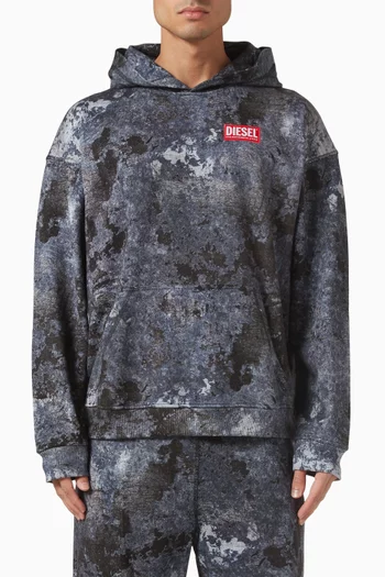 S-boxt Hoodie in Cotton Jersey