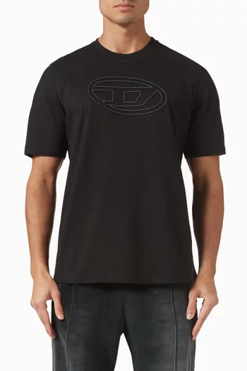 T-adjust Big Oval T-shirt in Cotton Jersey