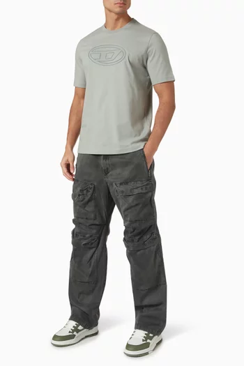 T-adjust Big Oval T-shirt in Cotton Jersey
